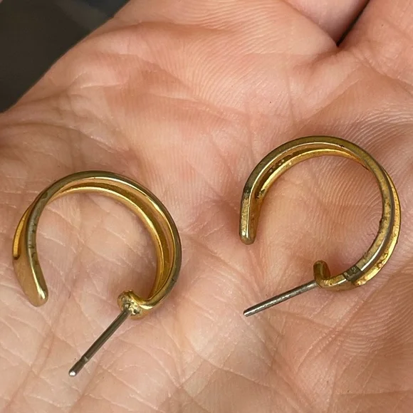 Small Hoop Earrings - Picture 4 of 4